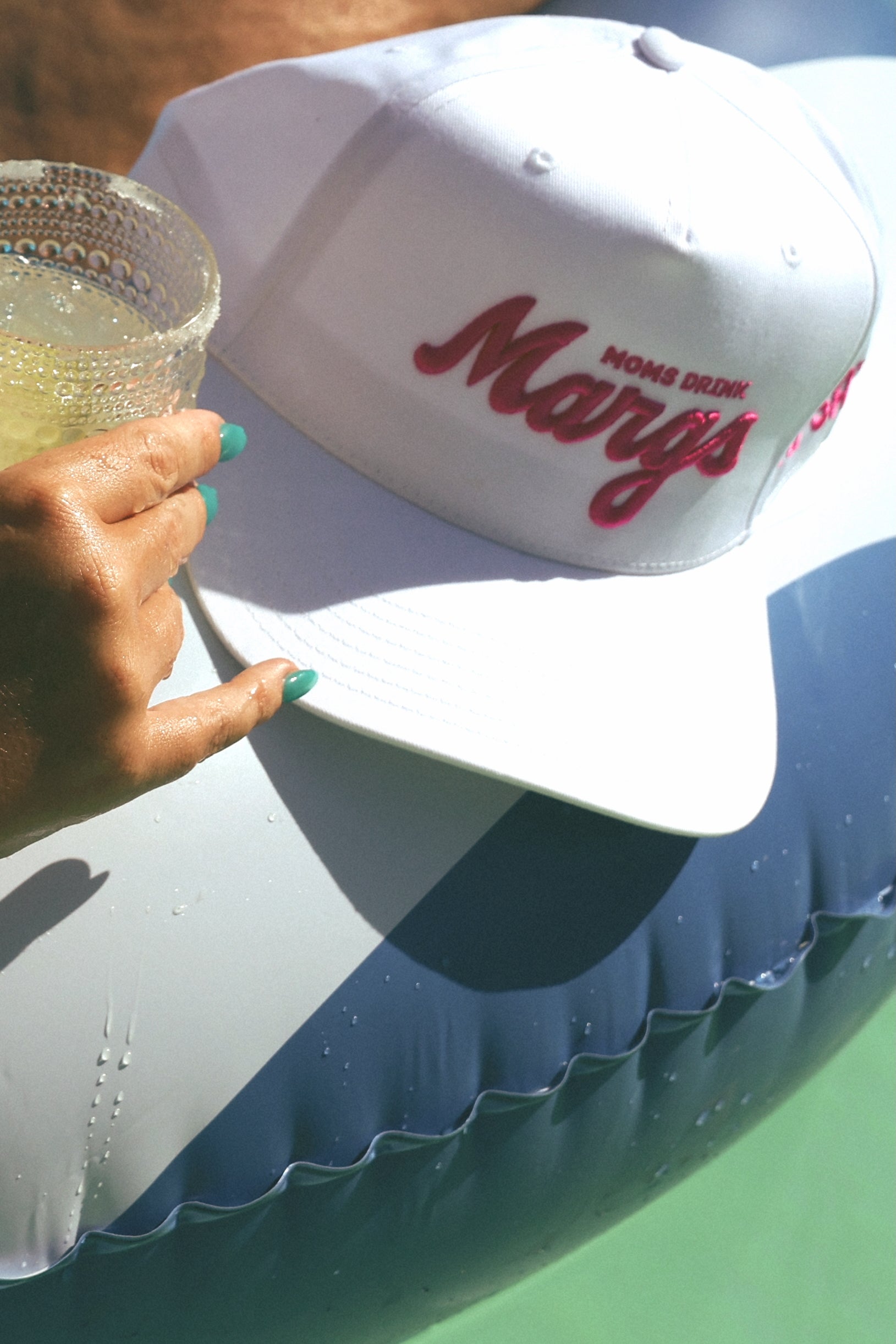 Moms Drink Margs (White)