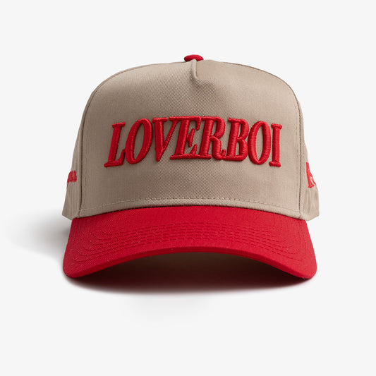 LoverBoi (Khaki/Red)