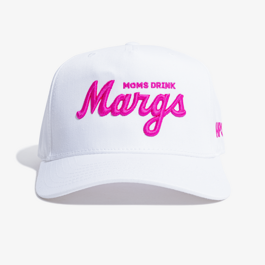 Moms Drink Margs (White/Pink)