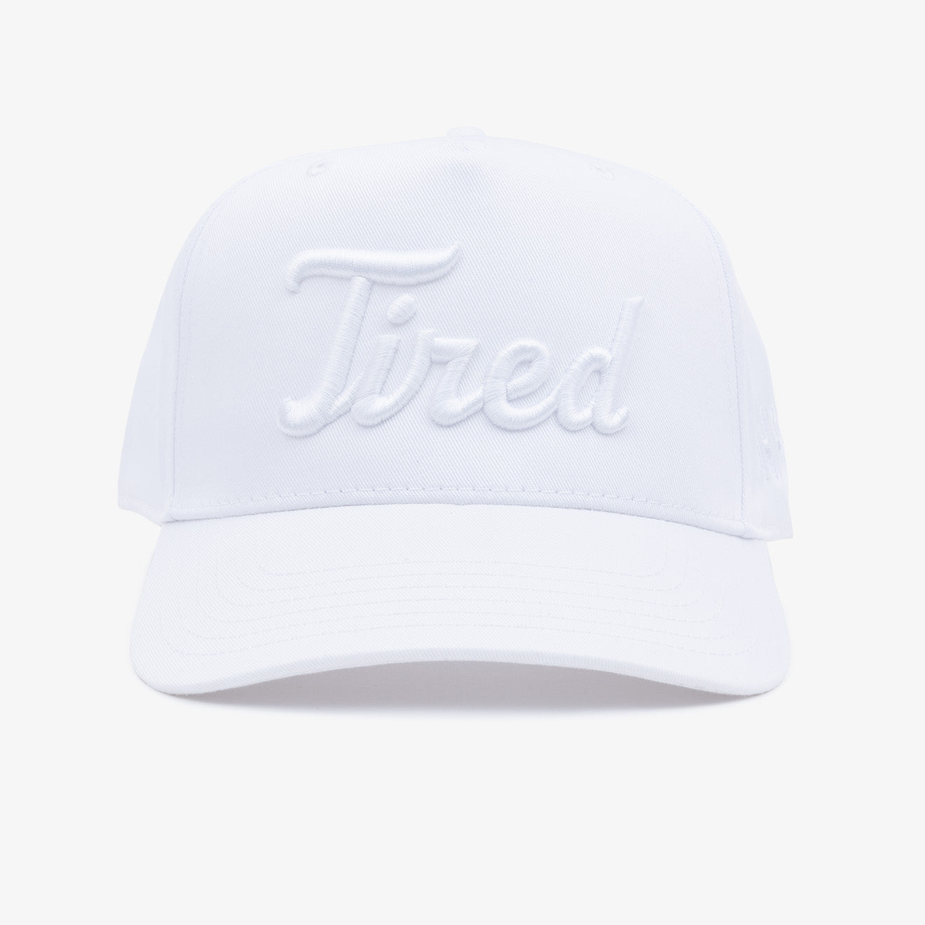 Tired Hat (White/White)