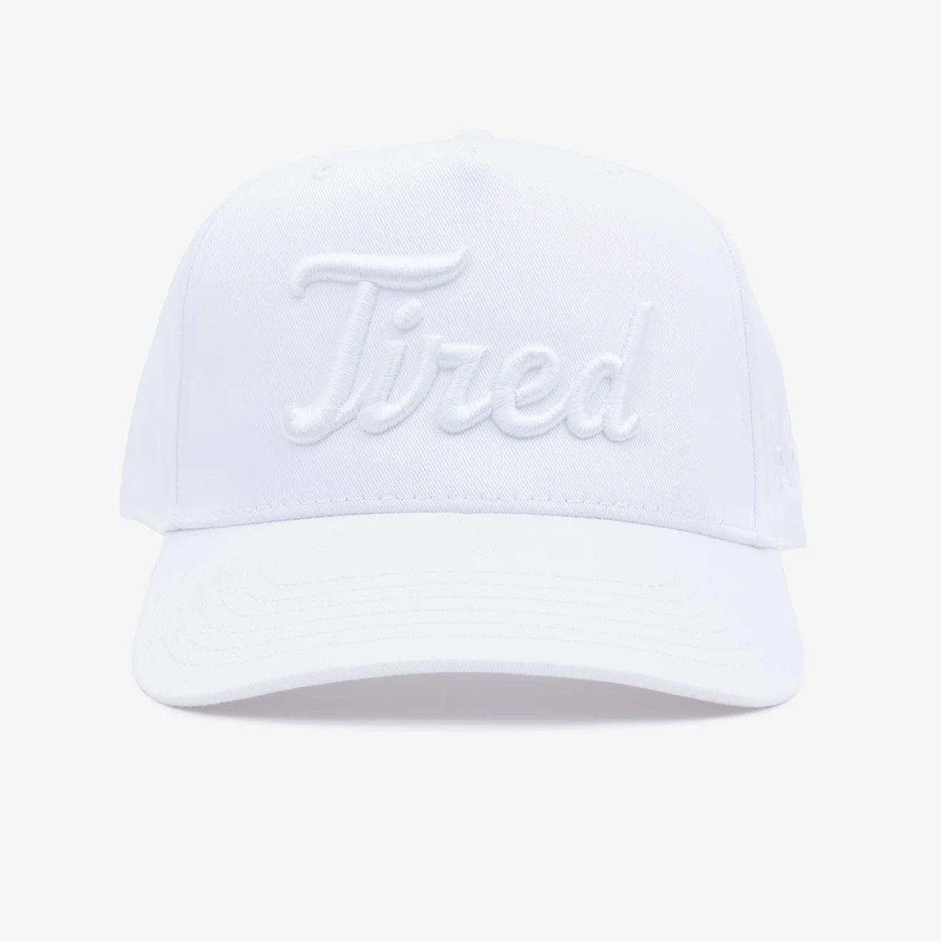 Tired Hat (White/White)